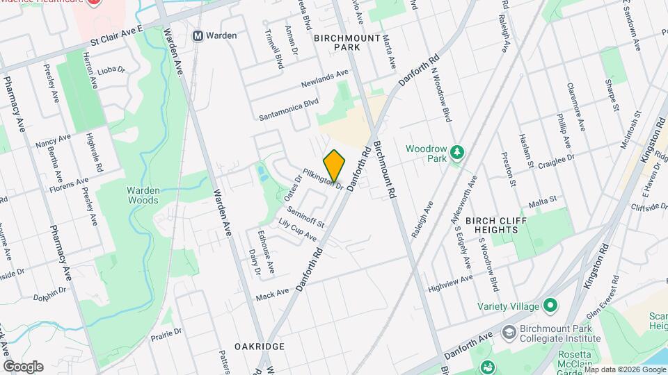 16 Pilkington Dr Map and Location Details