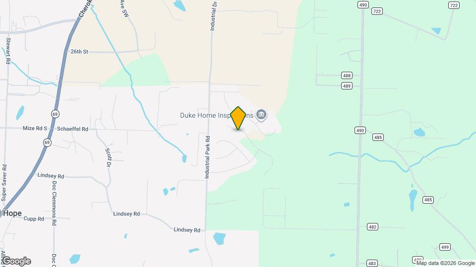 1110 Waverley Ln Map and Location Details