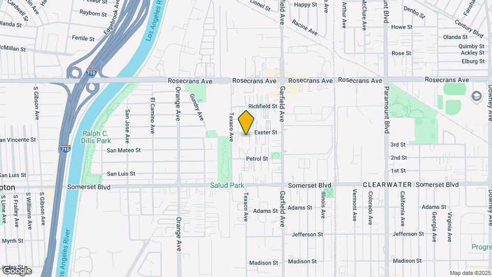 7232 Exeter St Mapa y Detalles de la Ubicación
