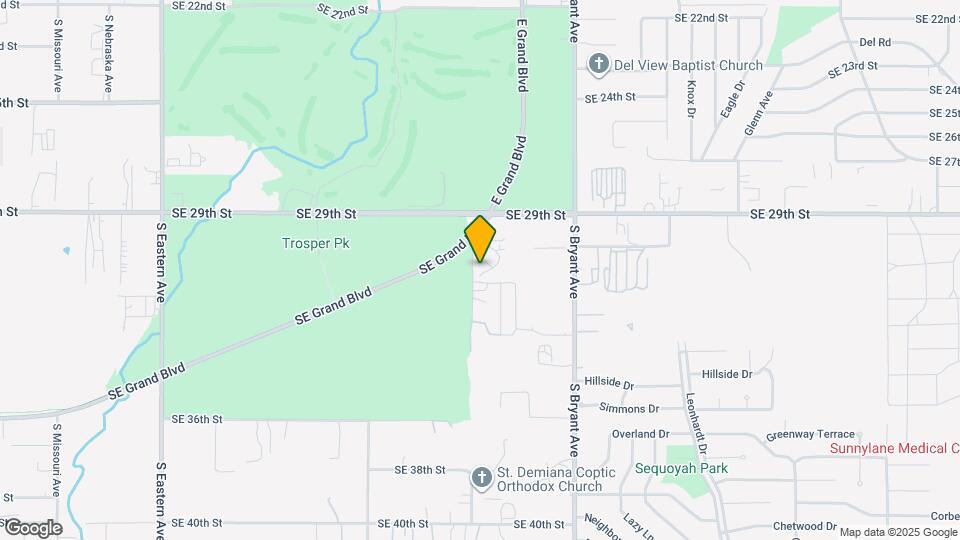 3200 S Highland Park Dr Map and Location Details