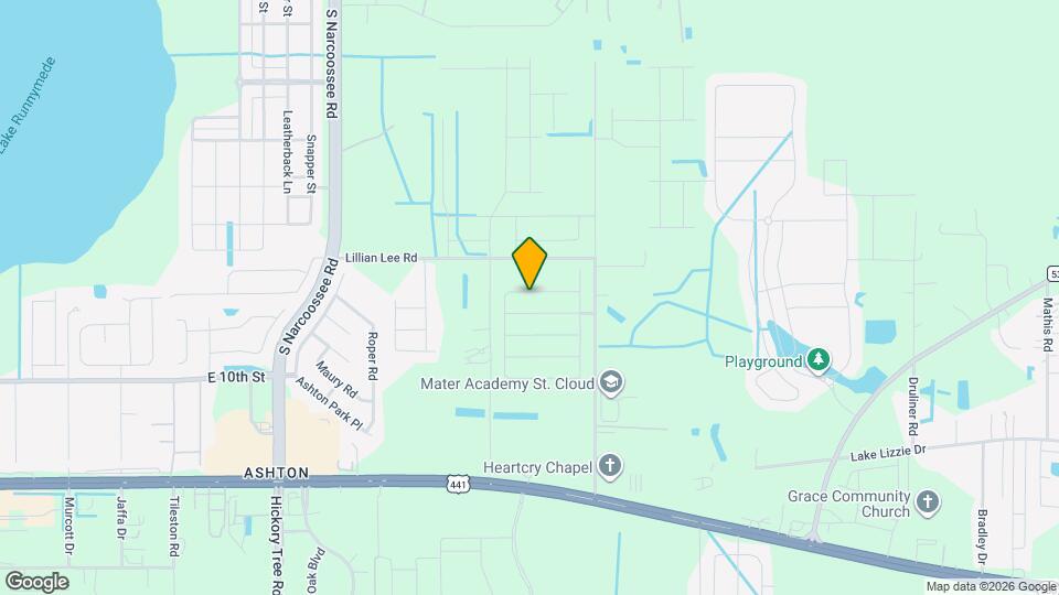 1823 Bluepoint St Map and Location Details