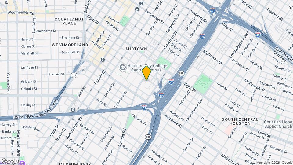 3507 Jackson St Map and Location Details