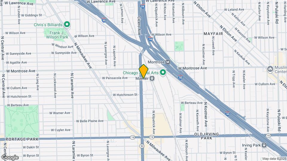 4321 N Cicero Ave Map and Location Details