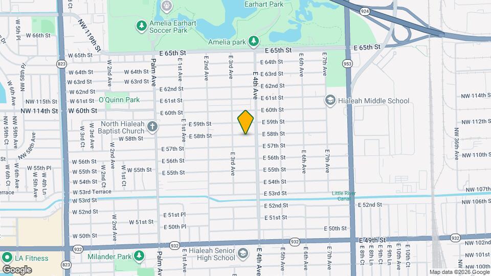 350 E 58th St Mapa y Detalles de la Ubicación