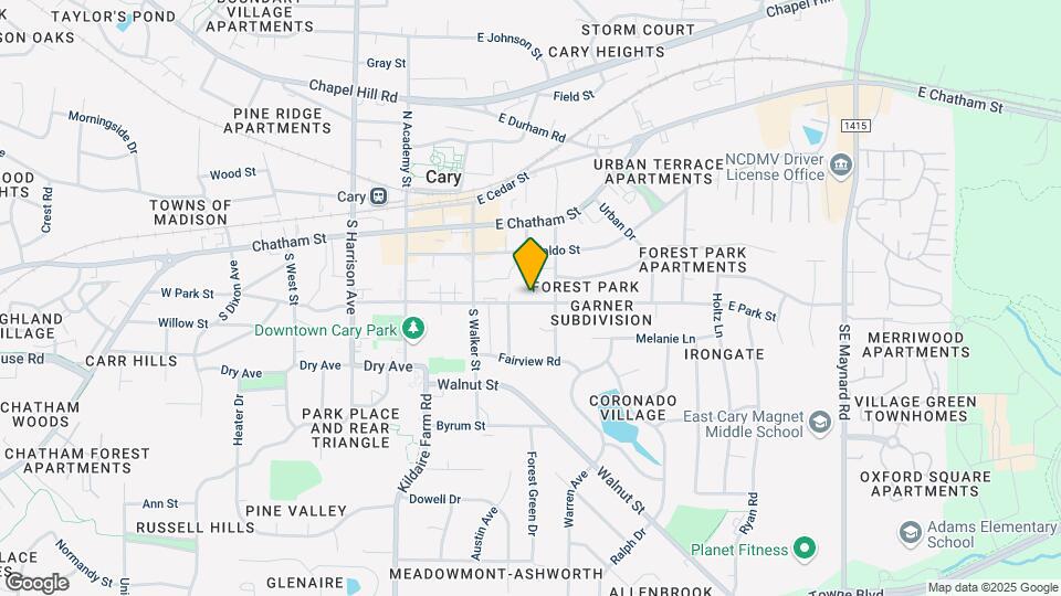 225-227 E Park St Mapa y Detalles de la Ubicación