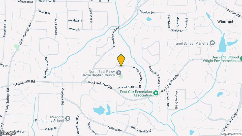2621 Rocky Springs Dr NE Map and Location Details