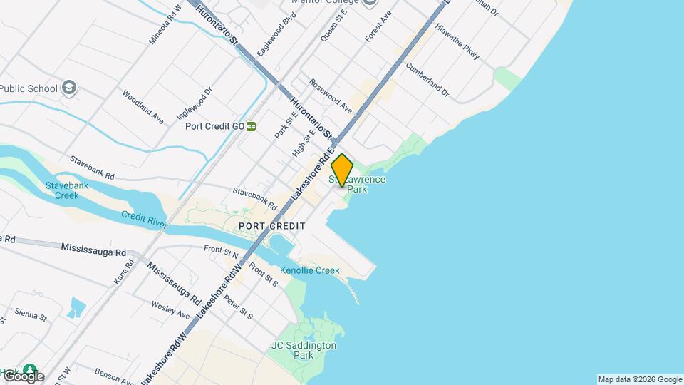 55 Port St E, Unit 602 Map and Location Details