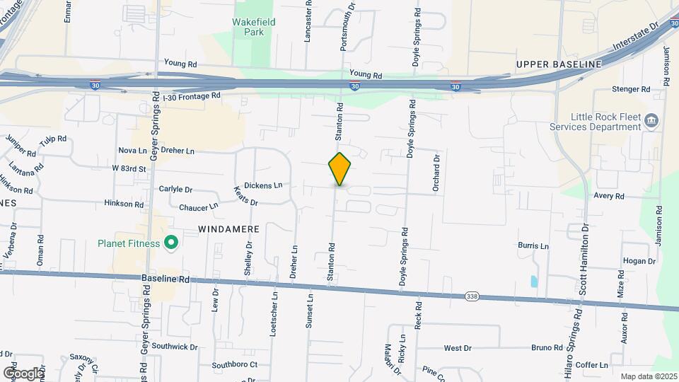 Pulaski Estates Mapa y Detalles de la Ubicación