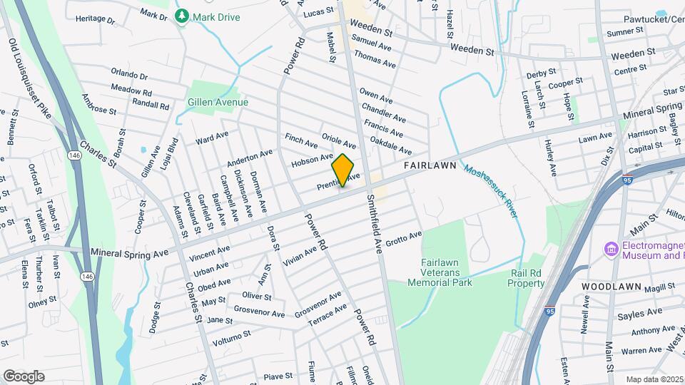 811 Mineral Spring Ave Map and Location Details