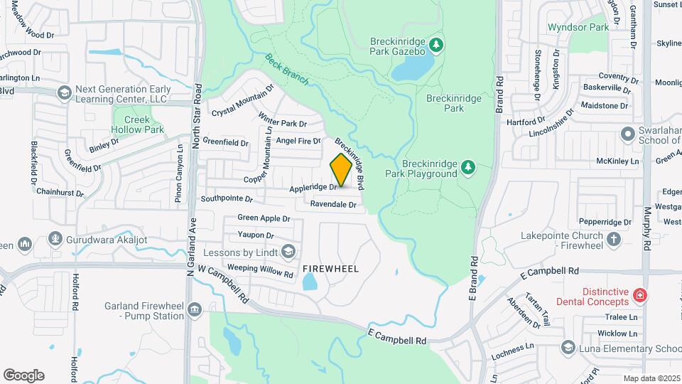 4804 Appleridge Dr Map and Location Details