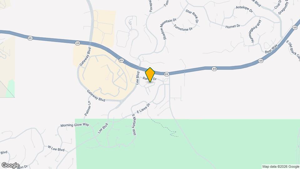 3538 Valencia Way Map and Location Details