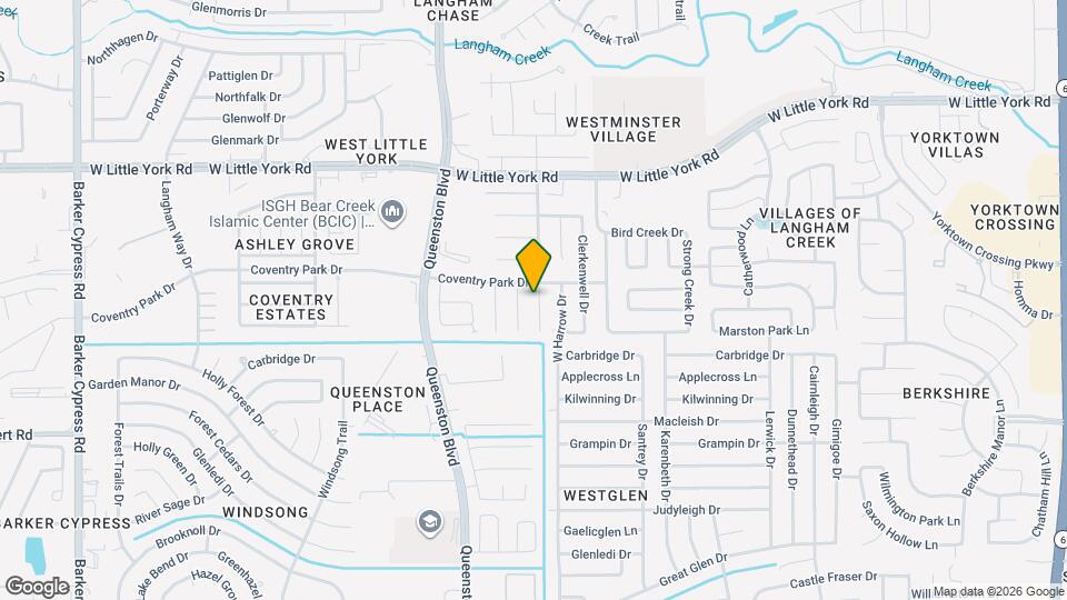 5739 Westminster Village Dr Map and Location Details