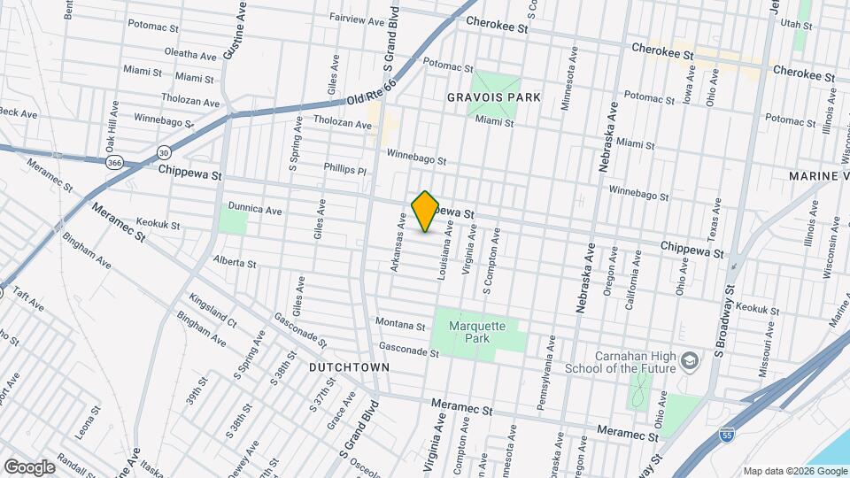 3428 Dunnica Ave Map and Location Details