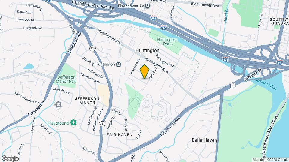 2306 Riverview Terrace Map and Location Details