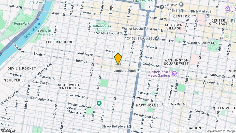 1607 South St Map and Location Details