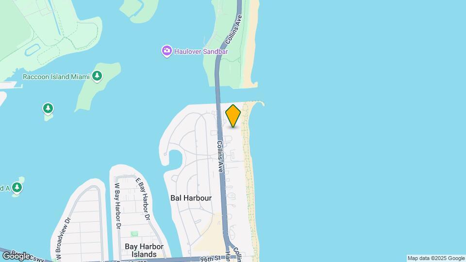 Residences at Bal Harbour Map and Location Details