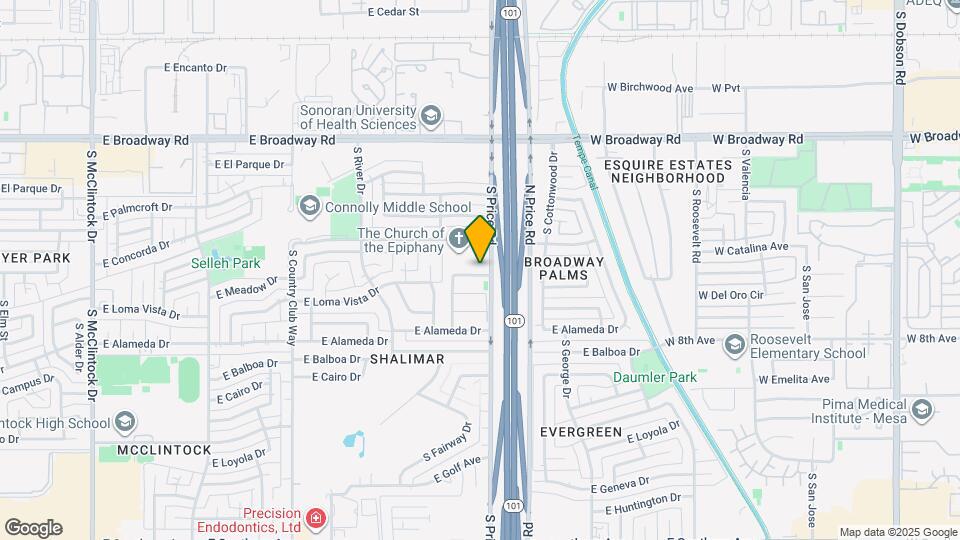 2174 E Aspen Dr Map and Location Details