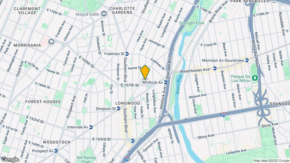 1134 W Farms Rd Map and Location Details