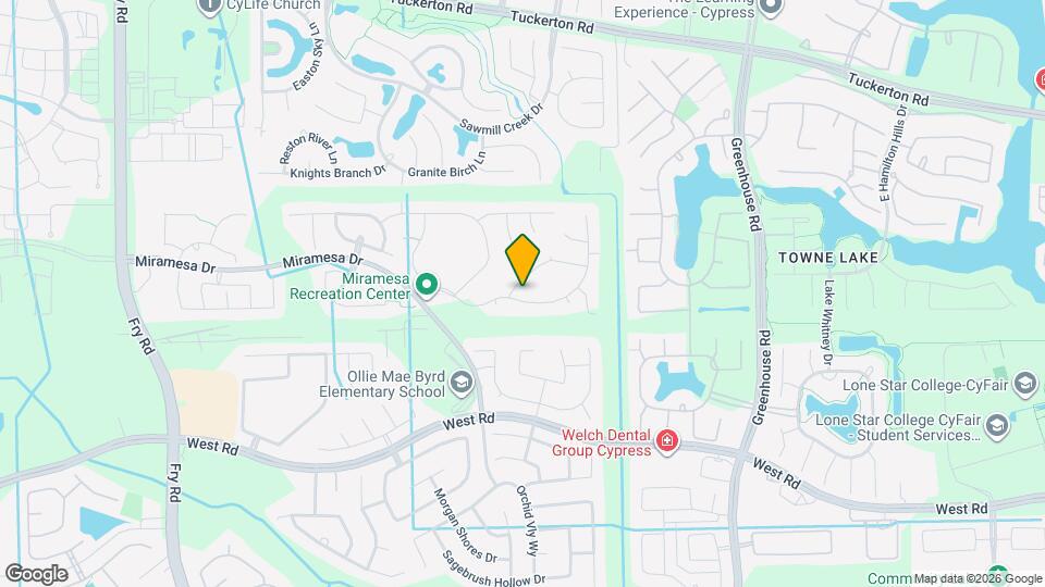 19942 Whistle Creek Ln Map and Location Details