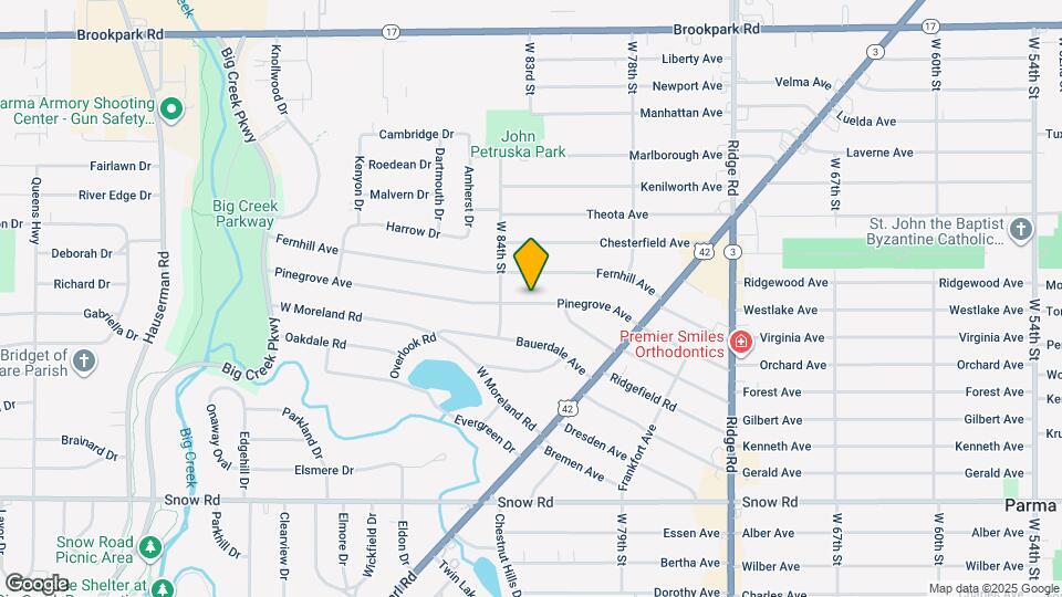 8302 Pinegrove Ave Map and Location Details