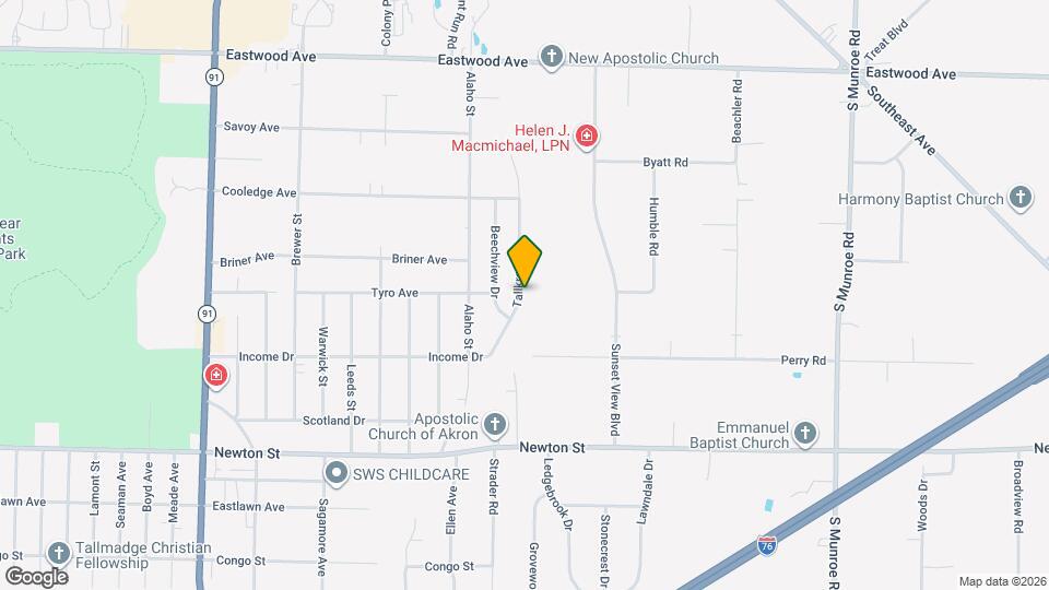 673 Tallkron Dr Map and Location Details