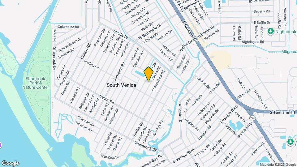 742 Devon Rd Map and Location Details