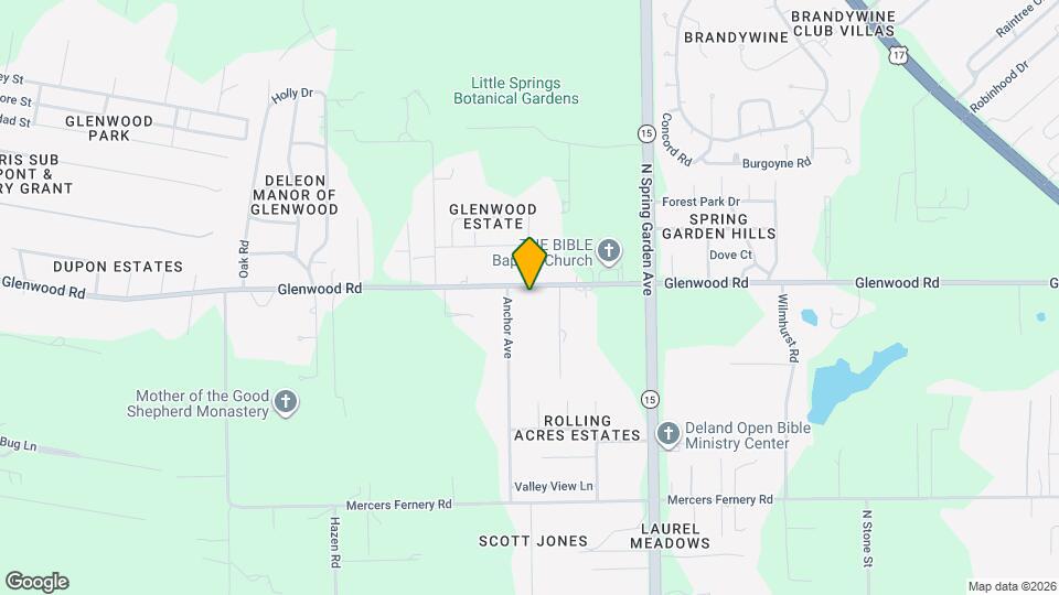 1029 Glenwood Rd Map and Location Details