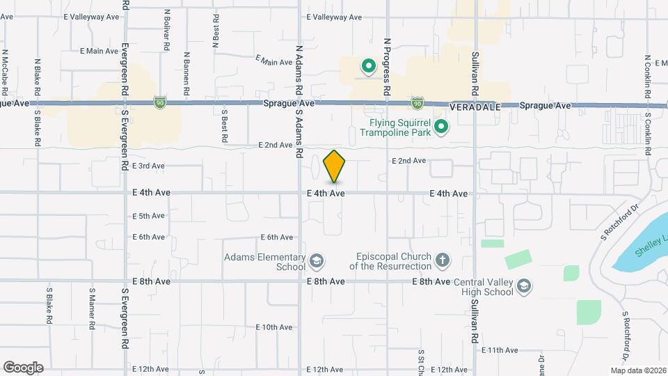 318 S Marigold Ln Map and Location Details