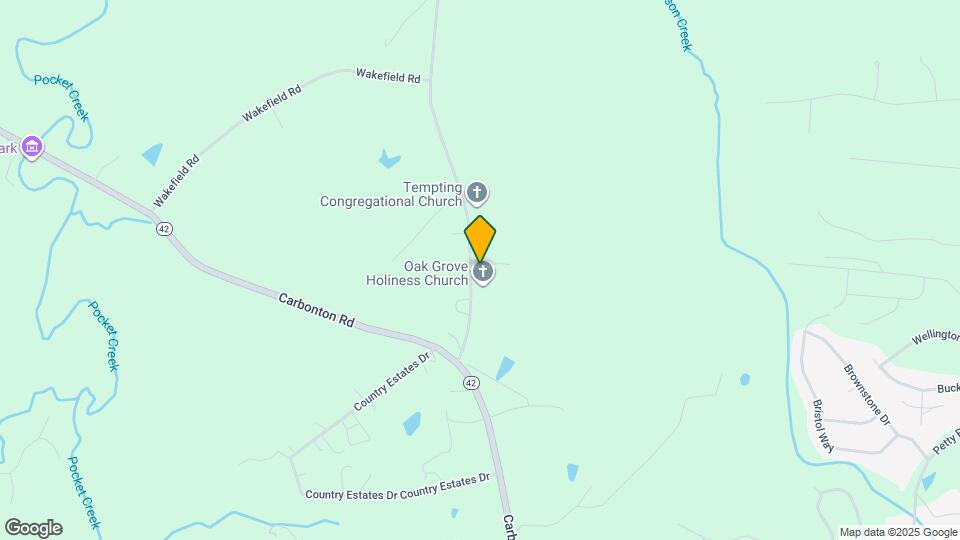 222 Tempting Church Rd Map and Location Details