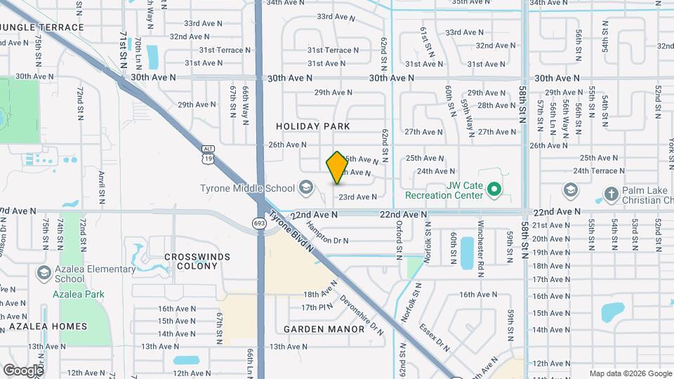 2331 64th St N Map and Location Details