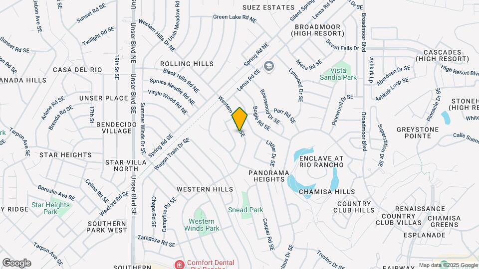 351 Western Hills Dr SE Map and Location Details