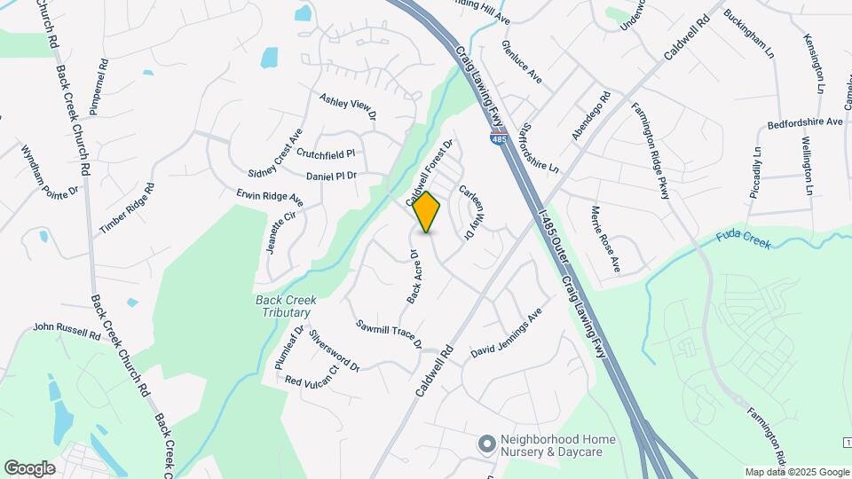 3824 Caldwell Ridge Pkwy Map and Location Details
