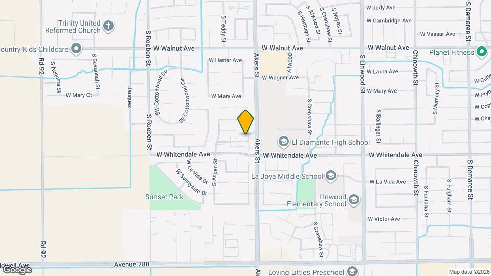 2631-2633 S Maselli St Mapa y Detalles de la Ubicación