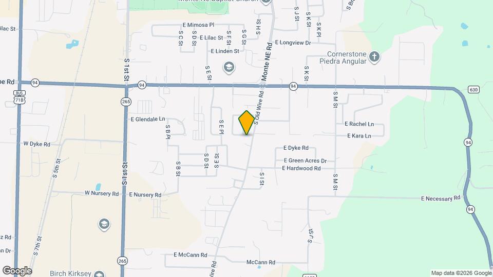 802 E Kara Ln Mapa y Detalles de la Ubicación