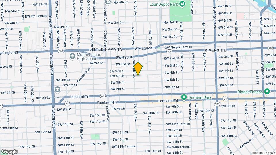 1880 SW 4th St Map and Location Details