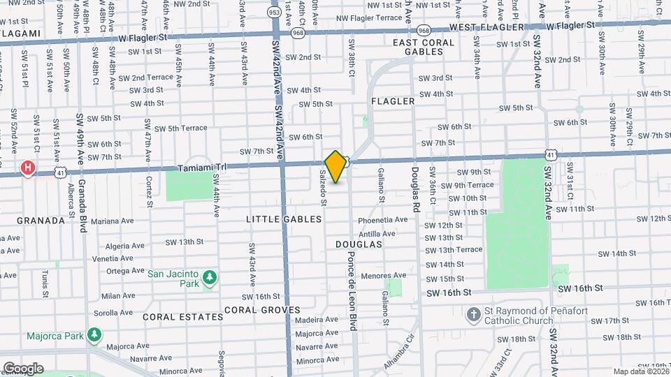 217 Calabria Ave Map and Location Details