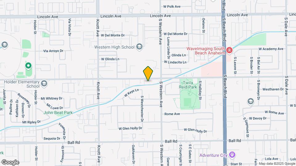 3236 W Orange Ave Map and Location Details