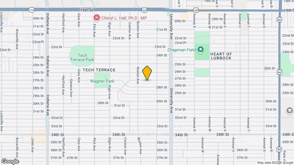 2613 27th St Map and Location Details