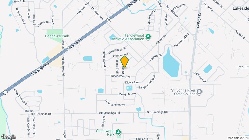 1227 Cimmaron Dr Map and Location Details