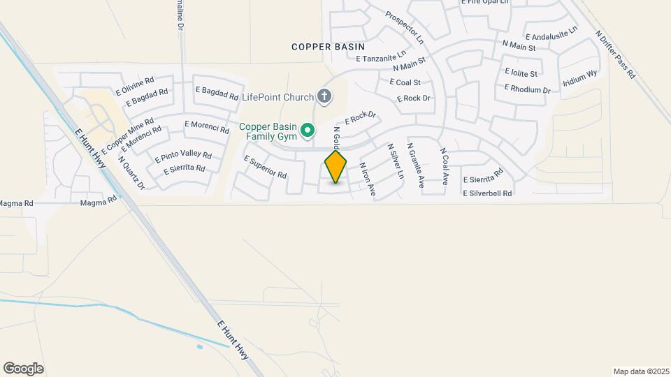 3820 E Sierrita Rd Mapa y Detalles de la Ubicación