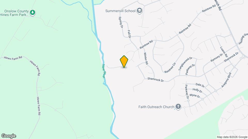 548 Raintree Rd Map and Location Details