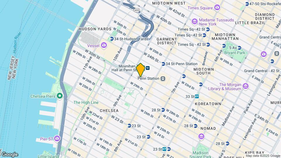 337 W 30th St Map and Location Details