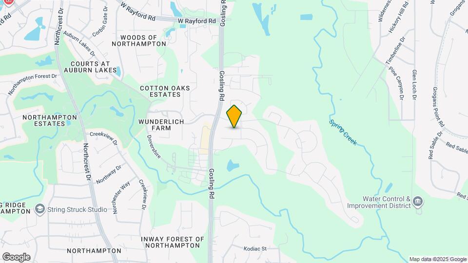 5615 Glenfield Spring Ln Map and Location Details