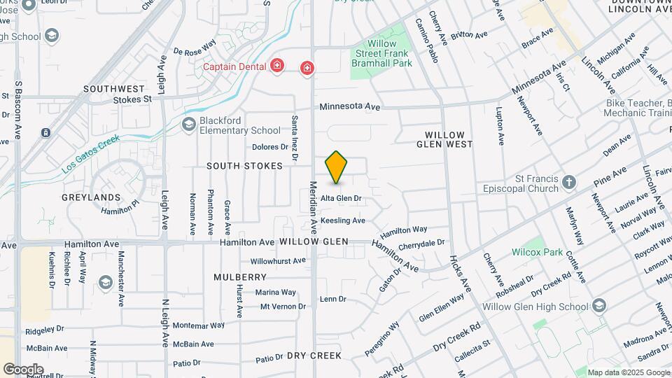 1535 Alta Glen Ct Map and Location Details
