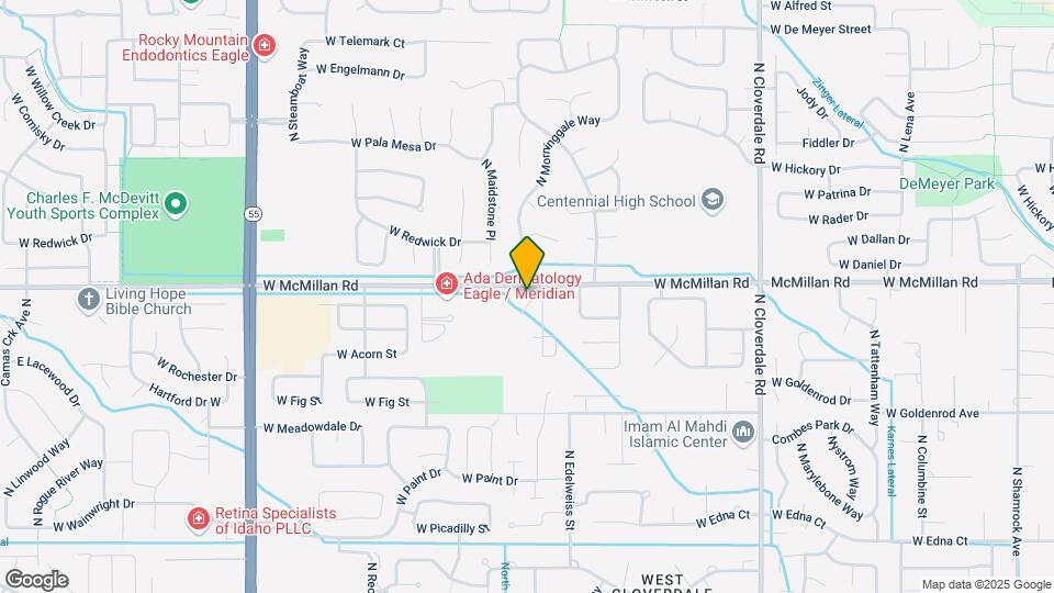 4795 N Morninggale Dr Map and Location Details