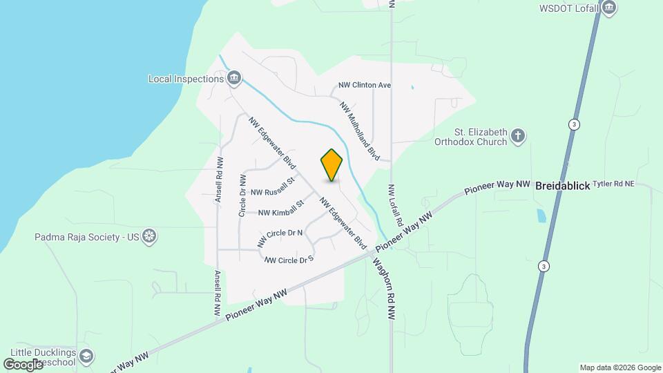 26277 Edgewater Pl NW Map and Location Details