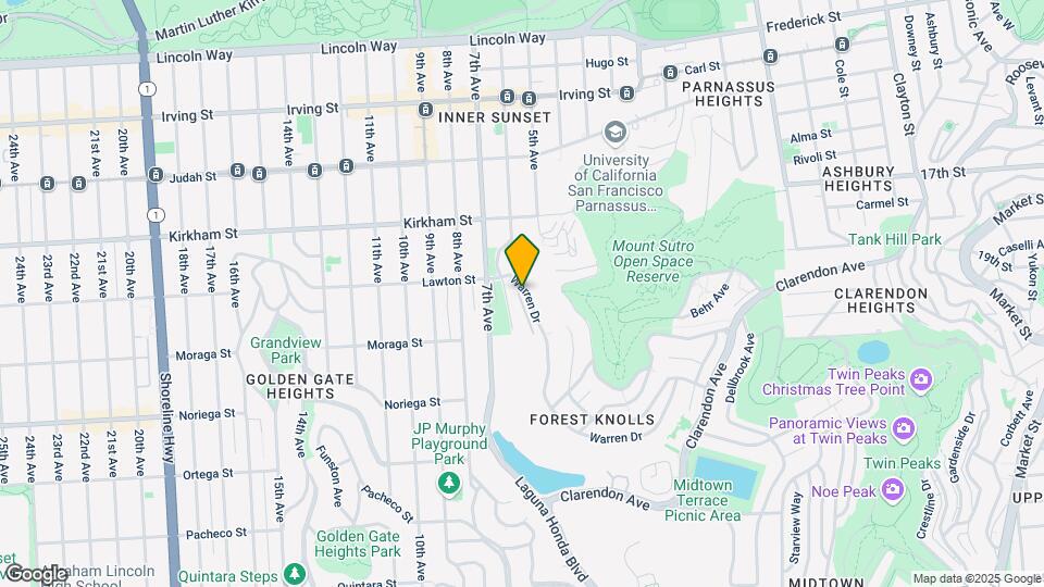 475 Warren Dr Map and Location Details