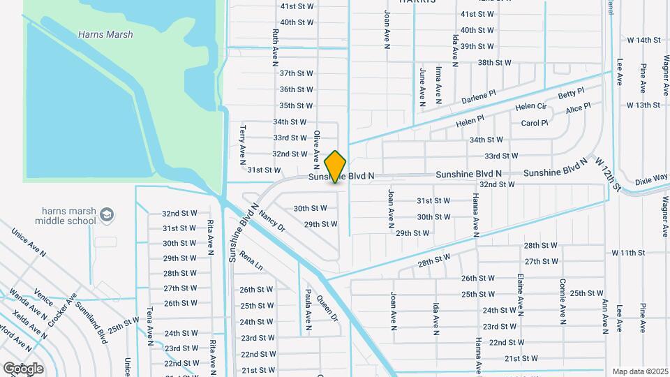 3204 31st St W Map and Location Details