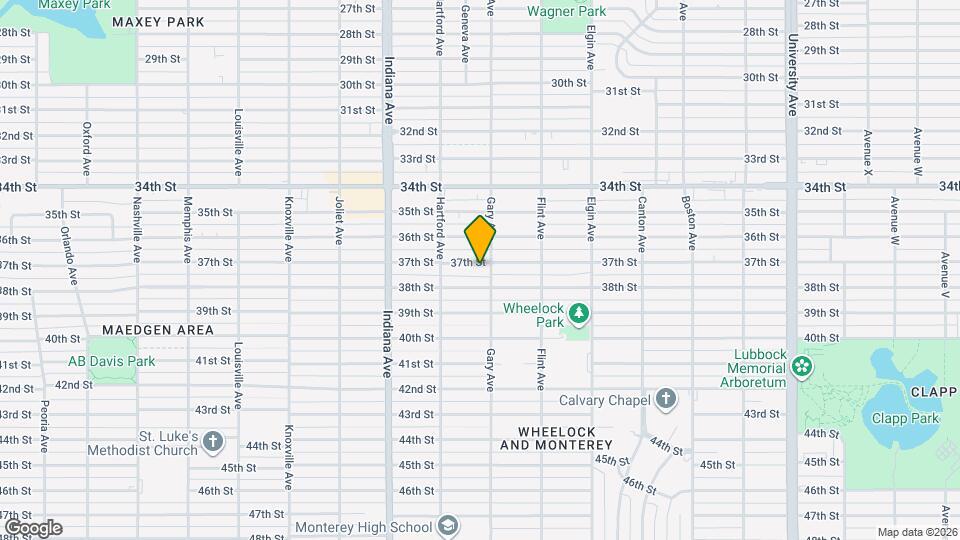 3203 37th St Map and Location Details