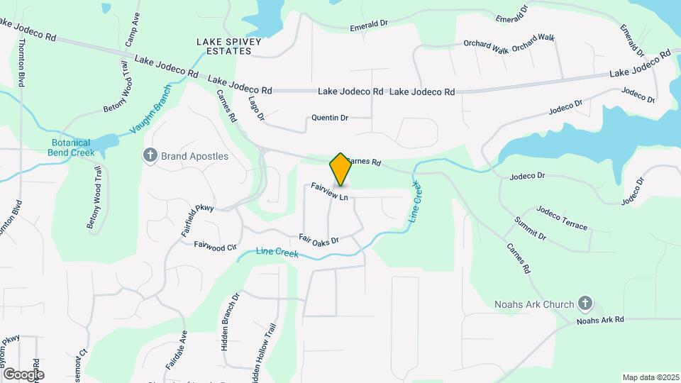 2490 Fairview Ln Map and Location Details